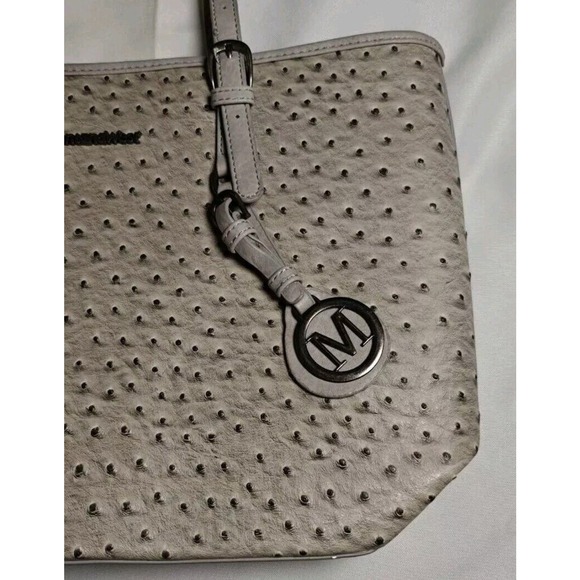 MONTANA WEST SELECT Concealed Carry Ostrich Print Tote Handbag Purse EUC - Picture 4 of 6